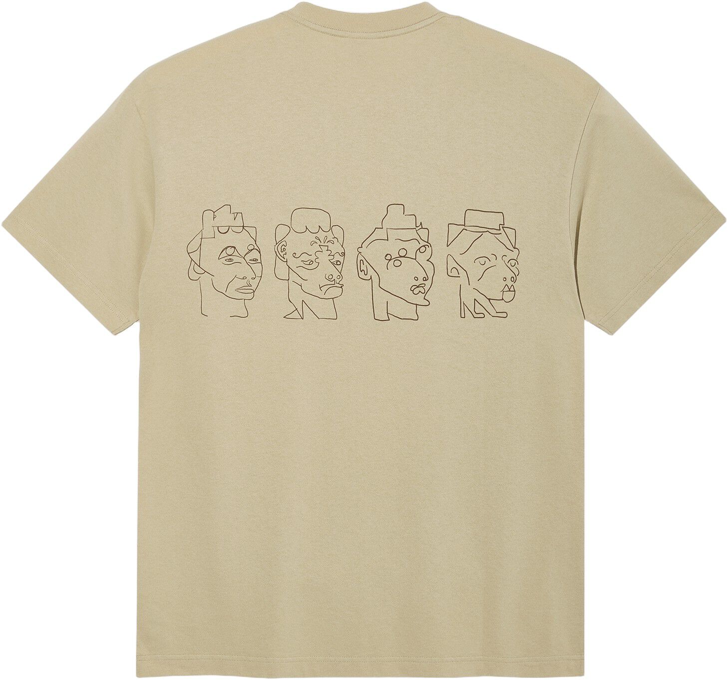 Contrast Tee | 8 Heads