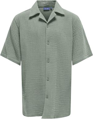 OSJKYLE 0158 SS SHIRT WVN