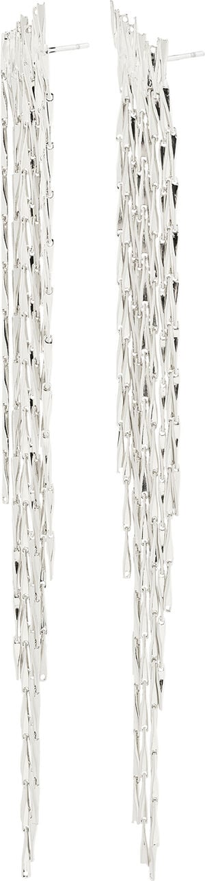 ZENOBIA recycled earrings silver-plated