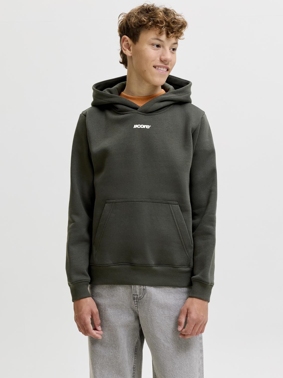 JCOCLUB BACK SCRIPT SWEAT HOOD SN J