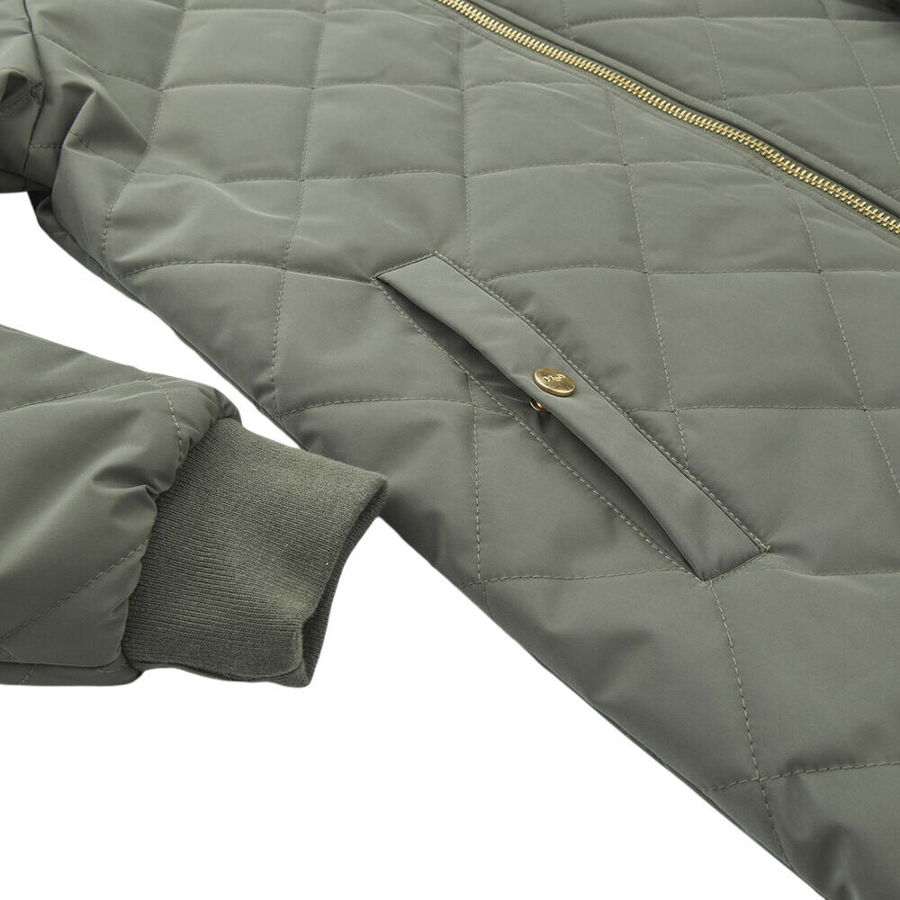 Rubina Quilted lang overgangsjakke