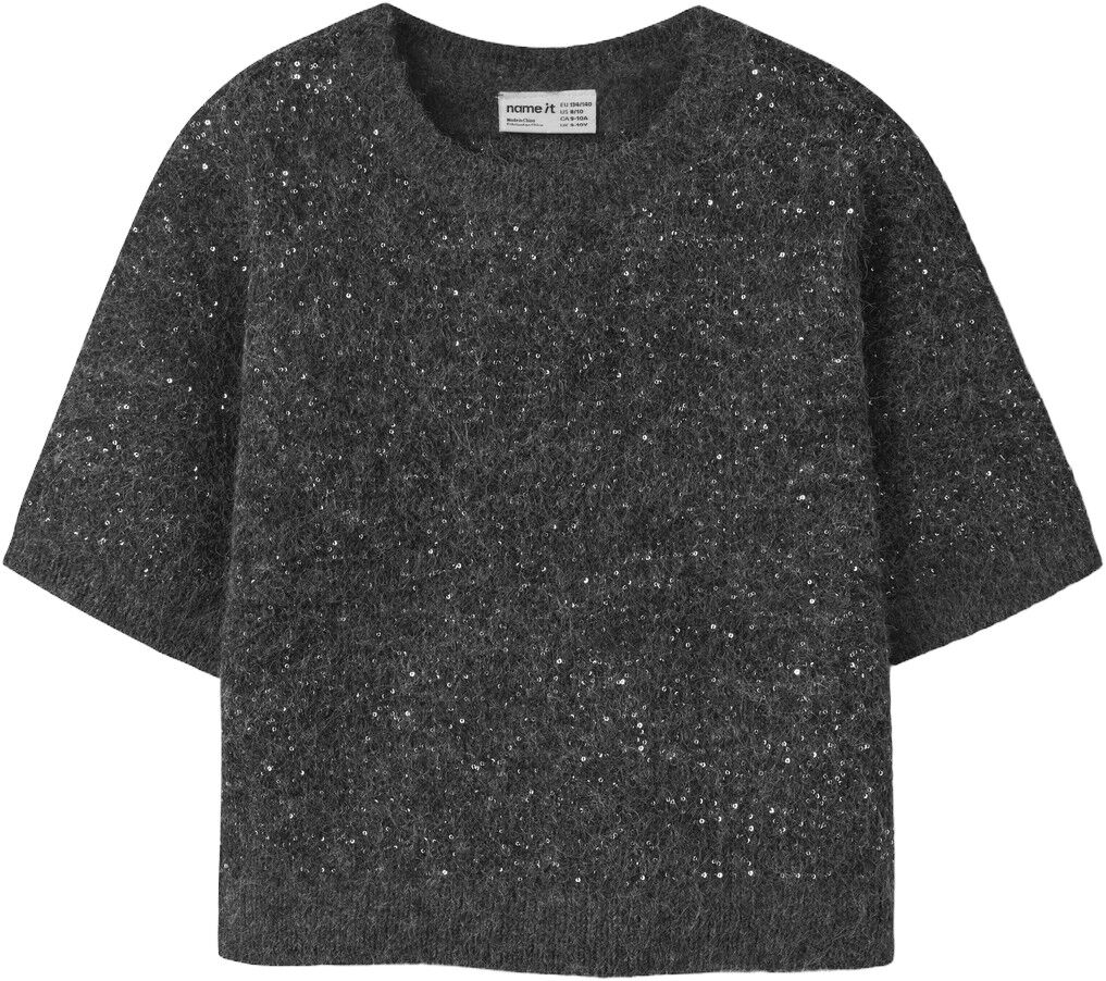 Nkfriaglitter Ss Knit Top