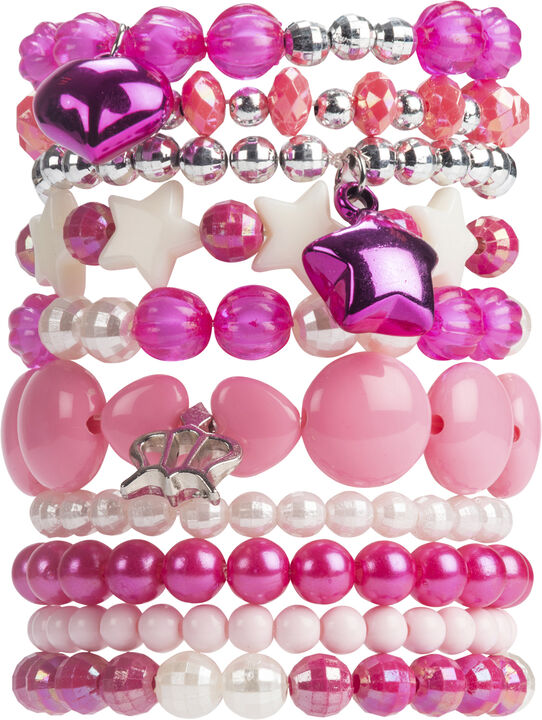 4-GIRLZ PERLEARMBÅND SÆT