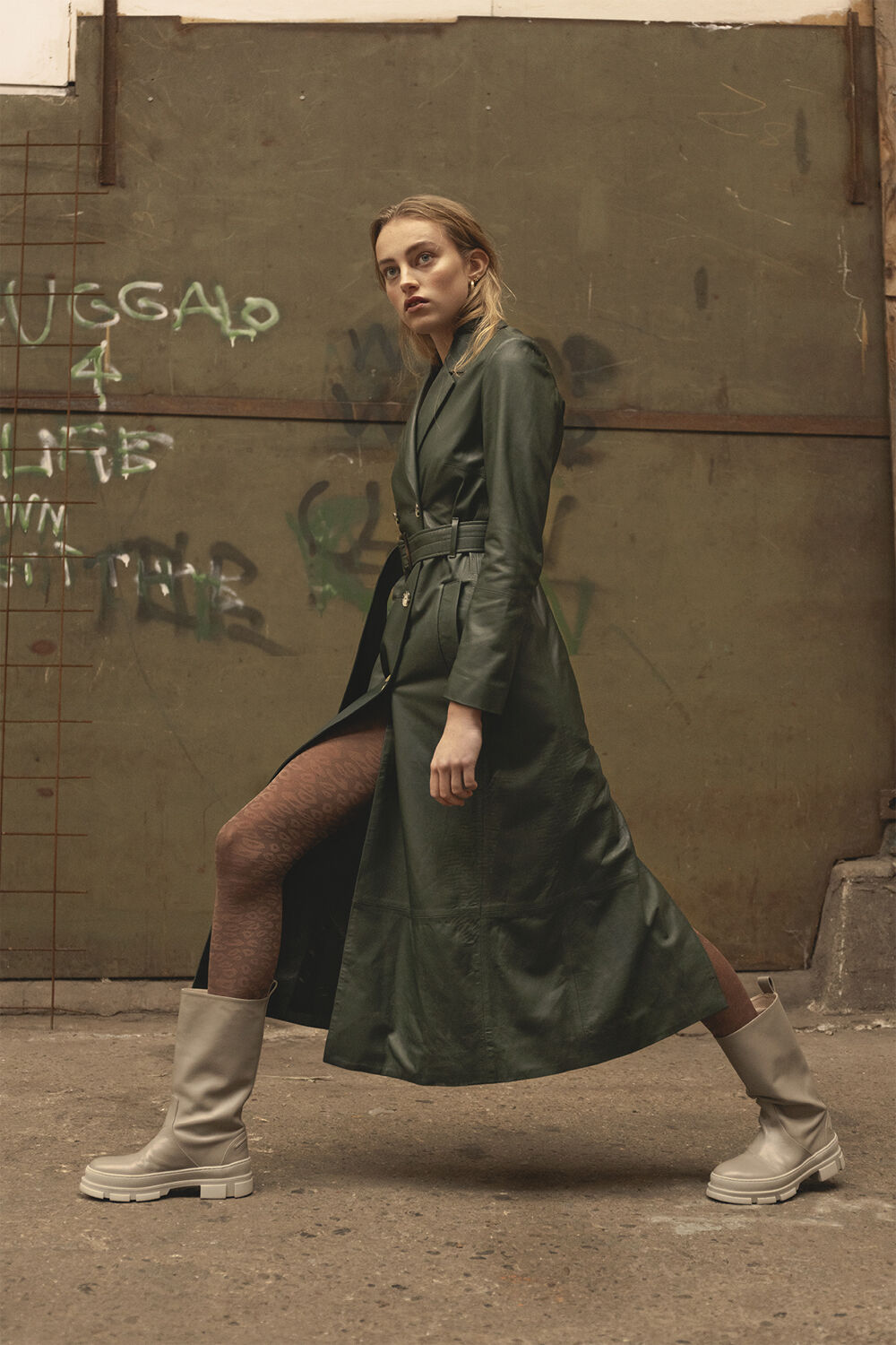 Mac leopard pantyhose - 80 den