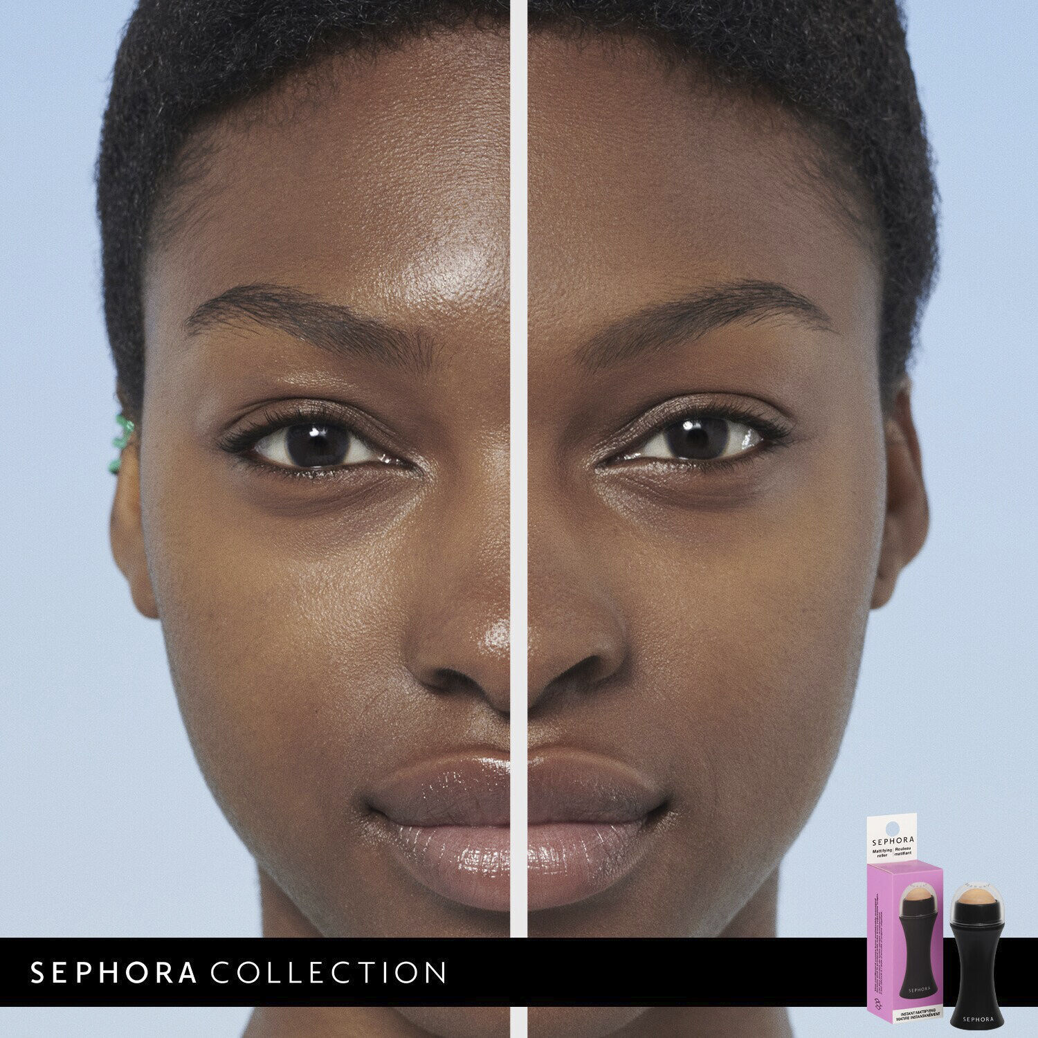 Mattifying Roller - With volcanic powder