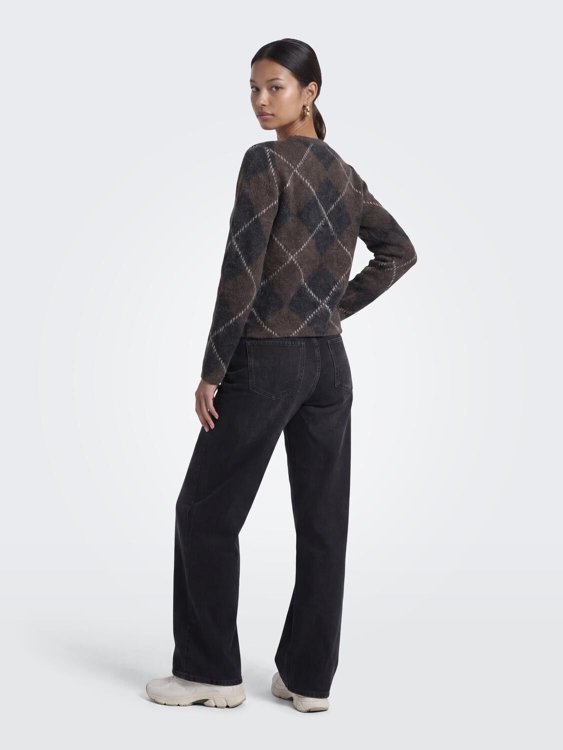 Onlnoeme Ls O-Neck Cardigan Knt