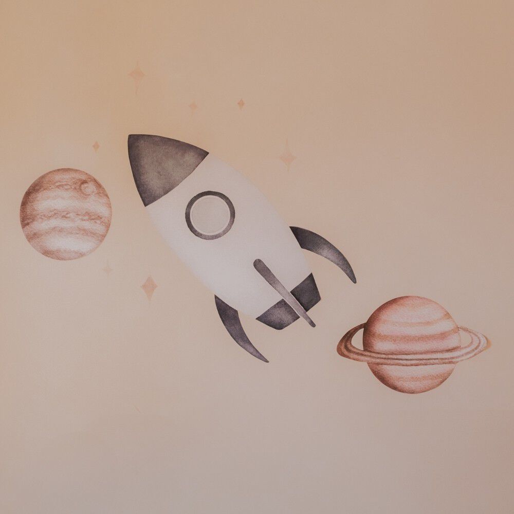 Wallsticker Raket