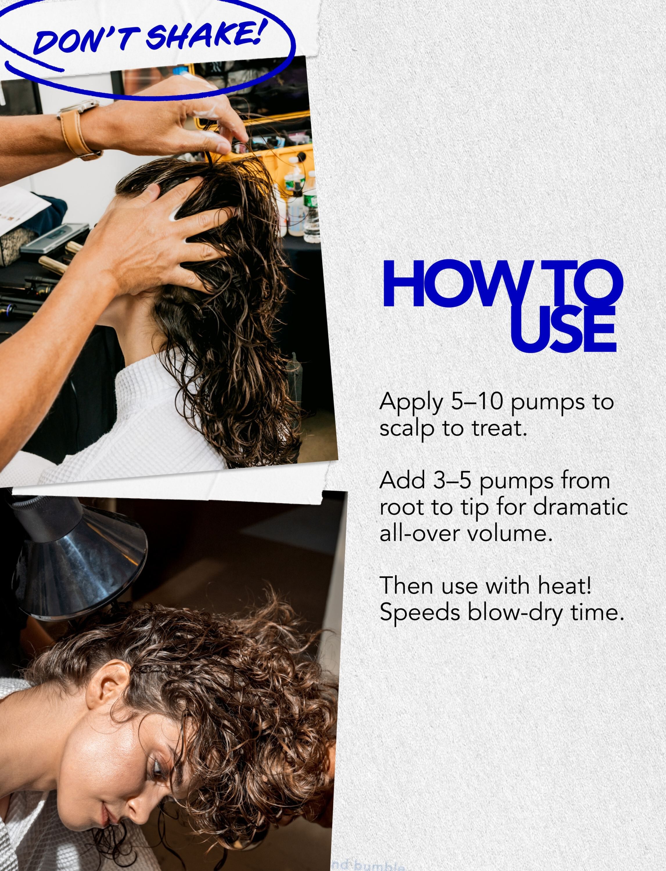 Thickening High Drama Styling Foam 150 ml