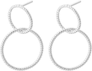 Double Twisted Earrings