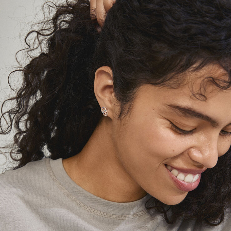 JOLINA earrings silver-plated