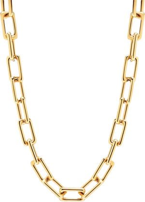 Women's Gold Paperclip Chain