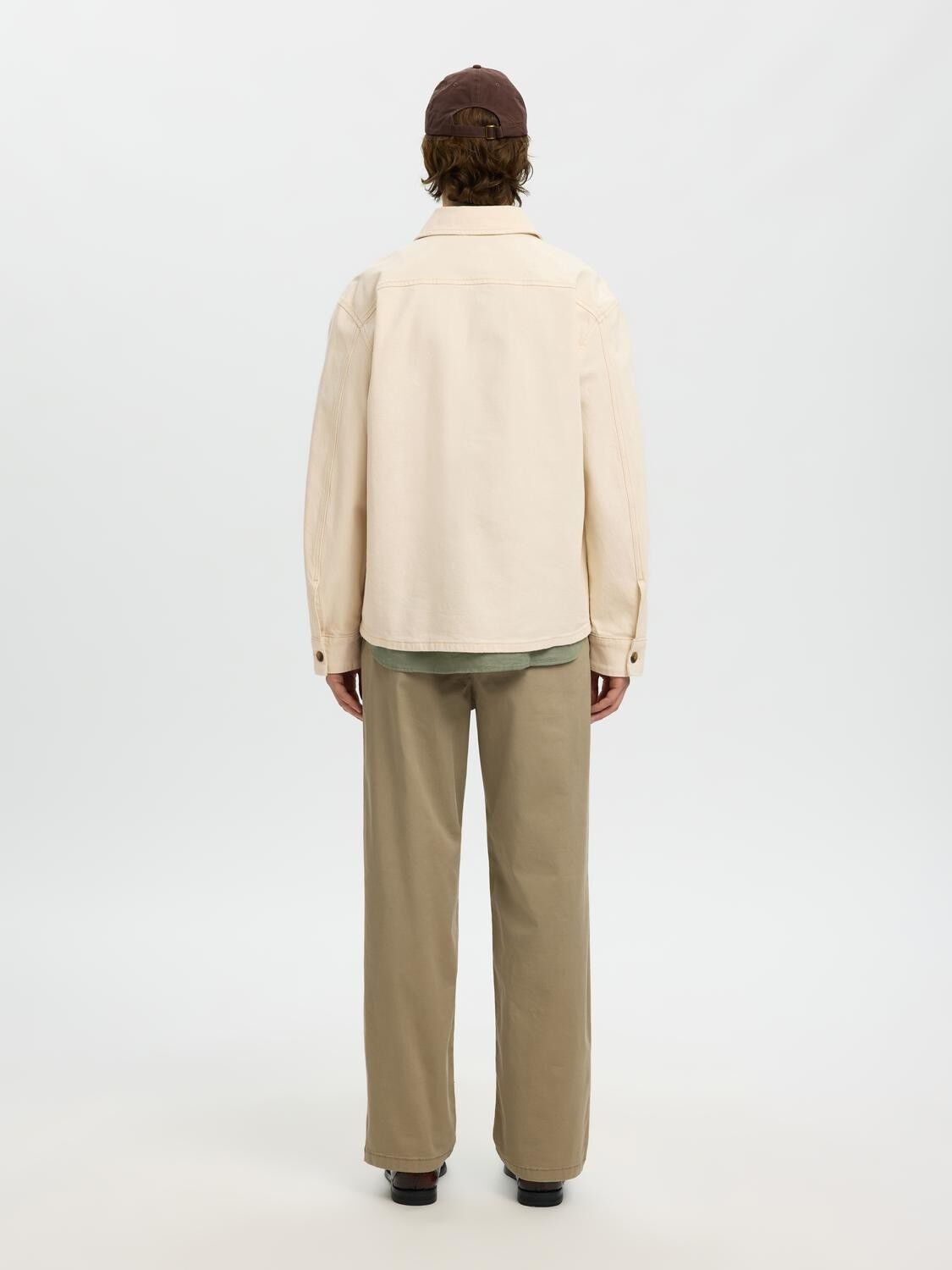 SLHREGULAR-JAKE SUM ECRU 611 DNM OV