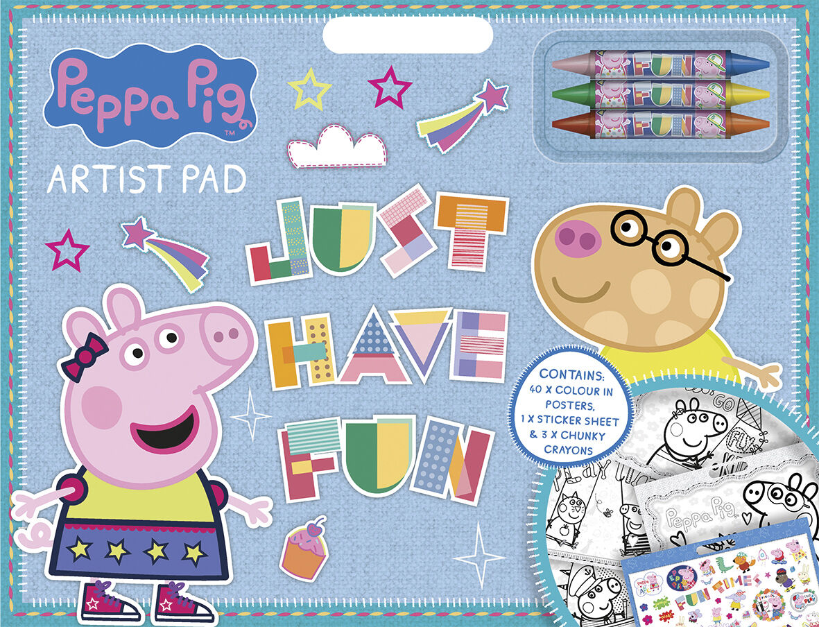 Peppa Pig Artist Pad fra Gurli Gris Skoleudstyr 119.95 DKK Magasin.dk