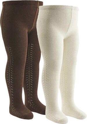 Lace stockings baby 2-pack