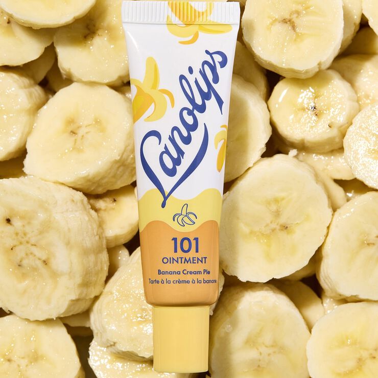 Tærte med banancreme - Balsam til læber og tør hud