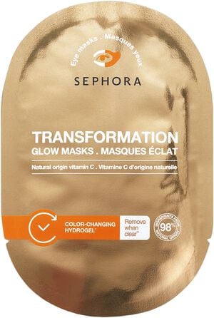 Forvandlende masker - Hydrogel øjenmasker - C-vitamin