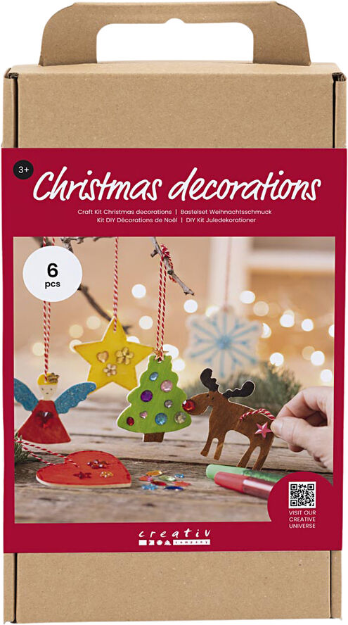 DIY Kit Julepynt, Farvelægning