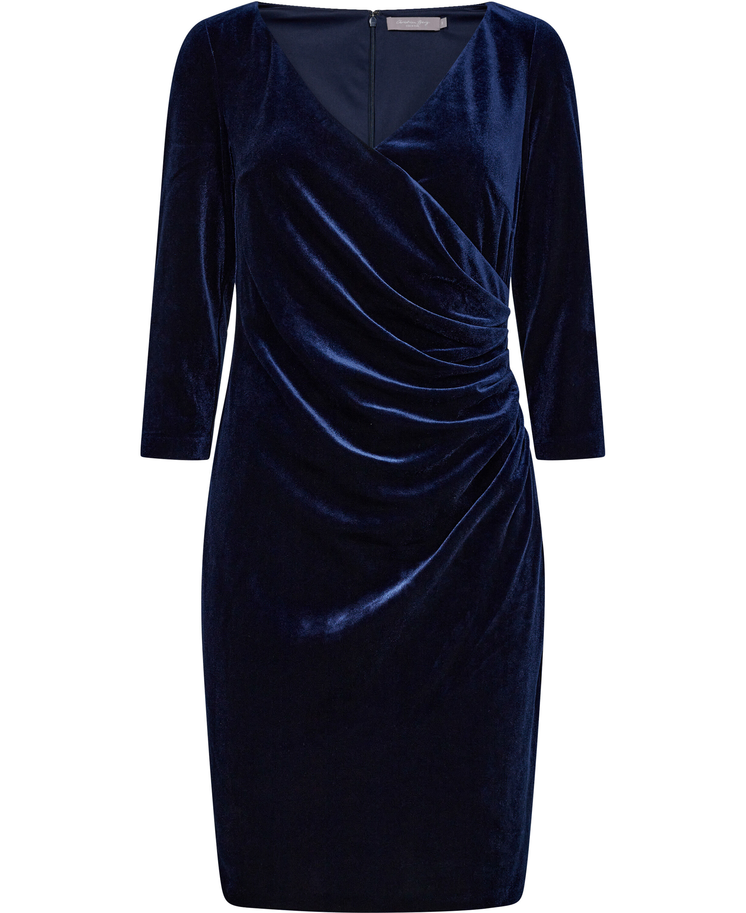 Kjole i velourkvalitet