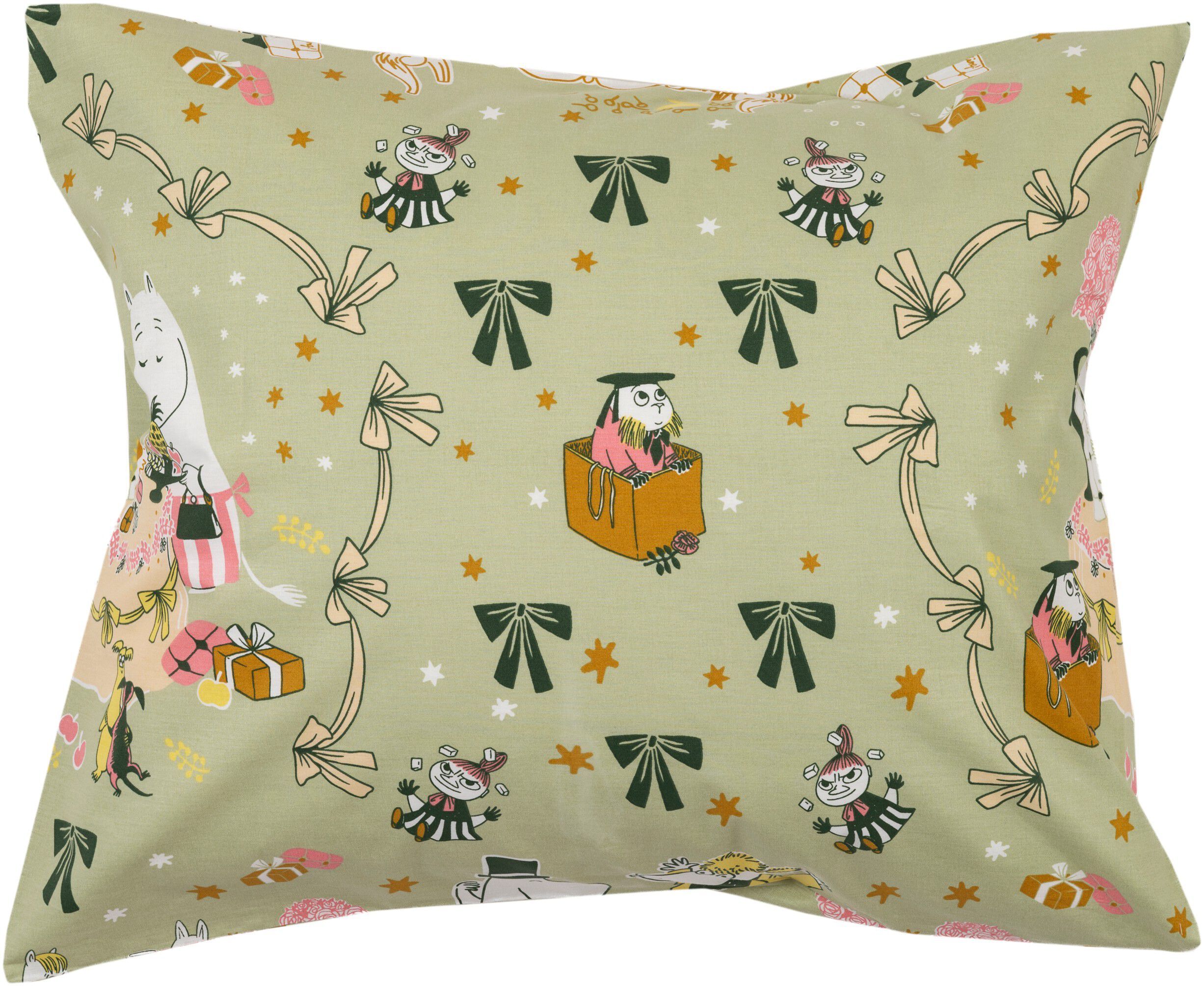 Moomin pudebetr&aelig;k 60x63cm Gift of Love, GOTS