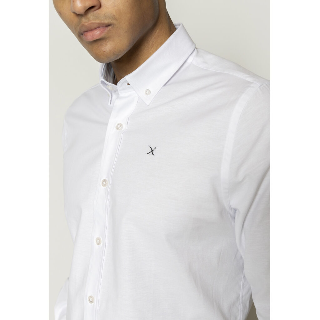 Oxford Stretch Plain L/S