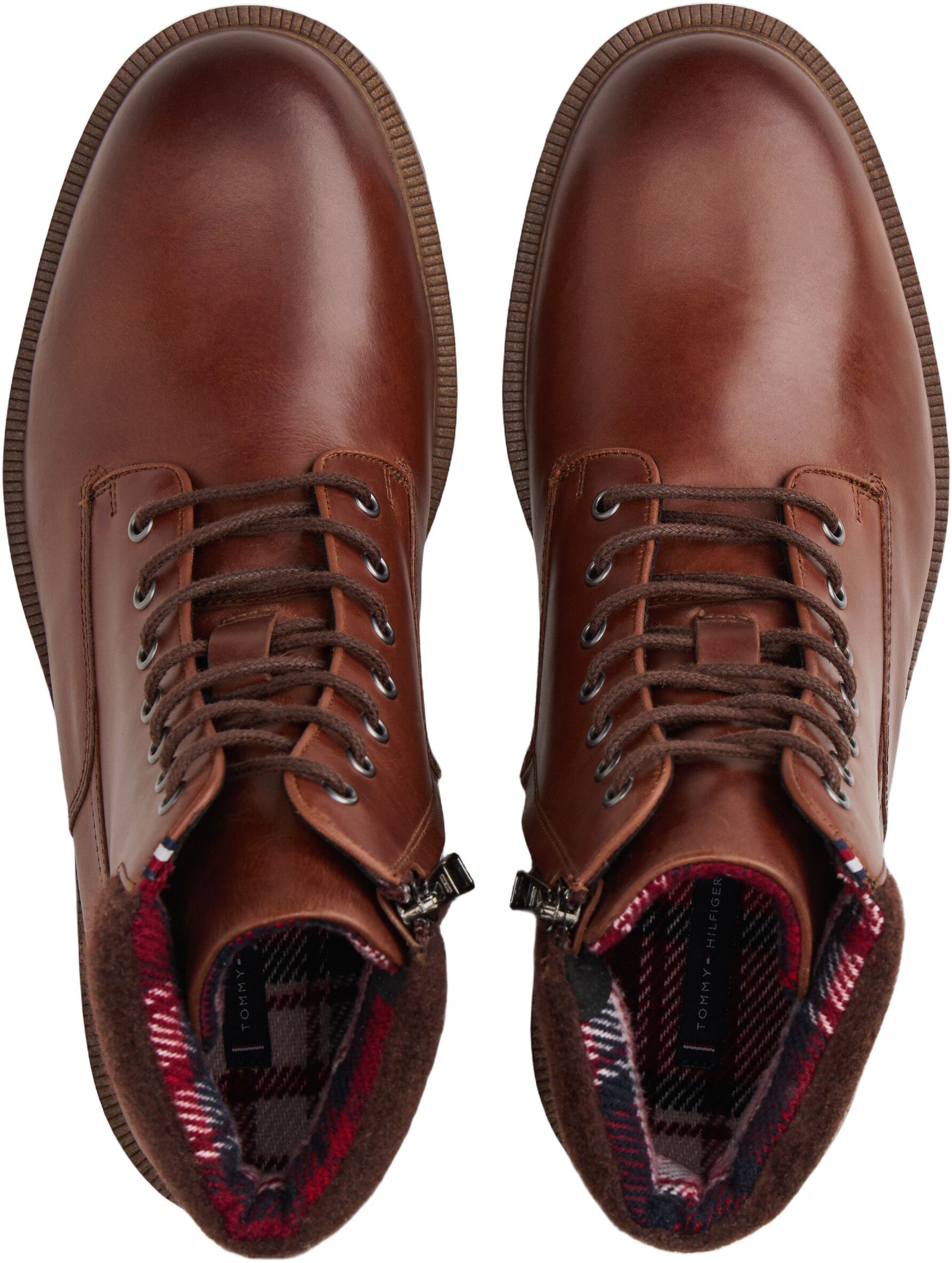 CLEATED HILFIGER W LTH BOOT