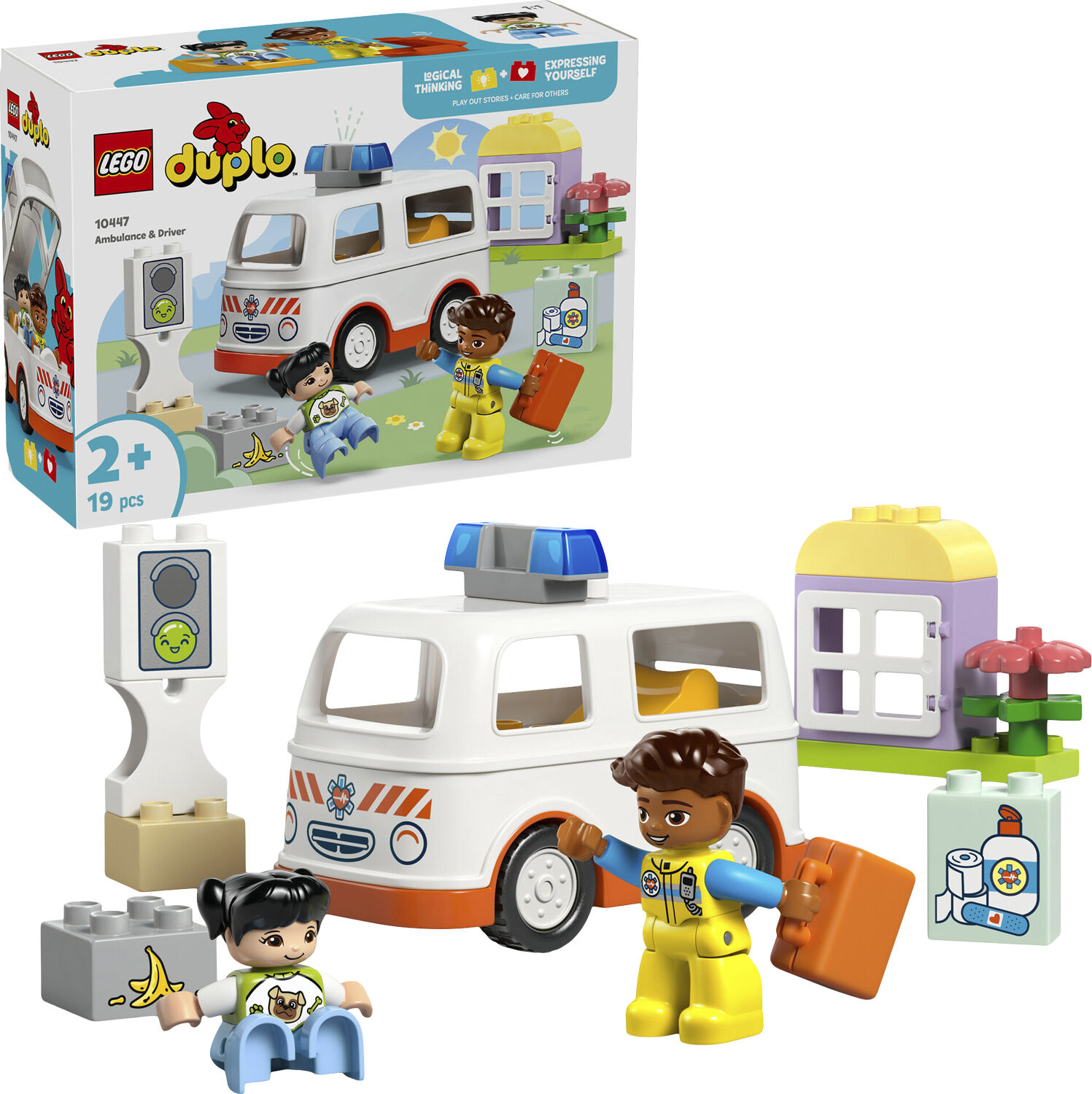 Ambulance og f&oslash;rer 10447