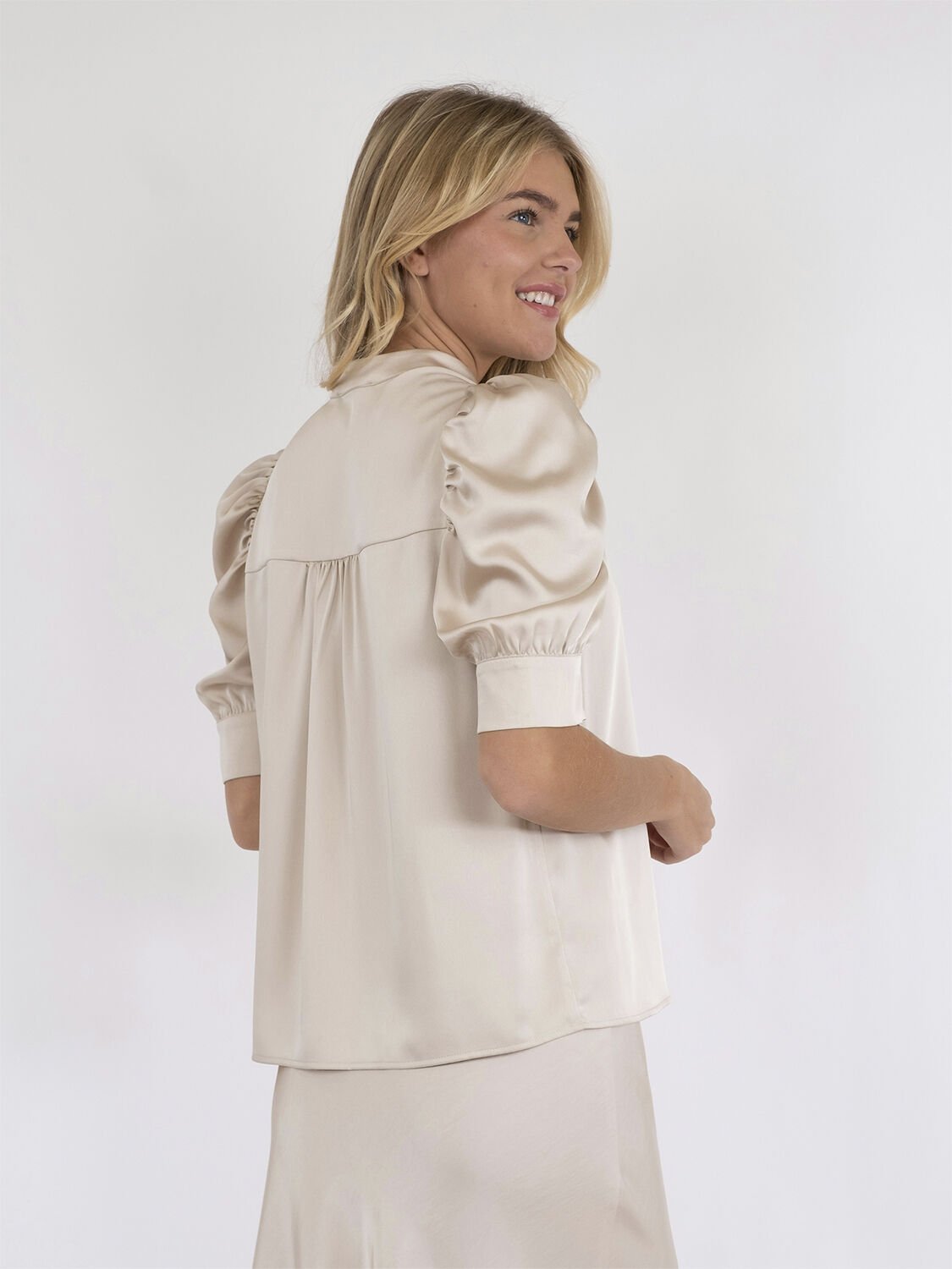 Roella Soft Satin Blouse