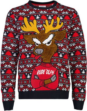 3D Xmas knit