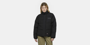 SCOBEY PUFFER JACKET W BLACK