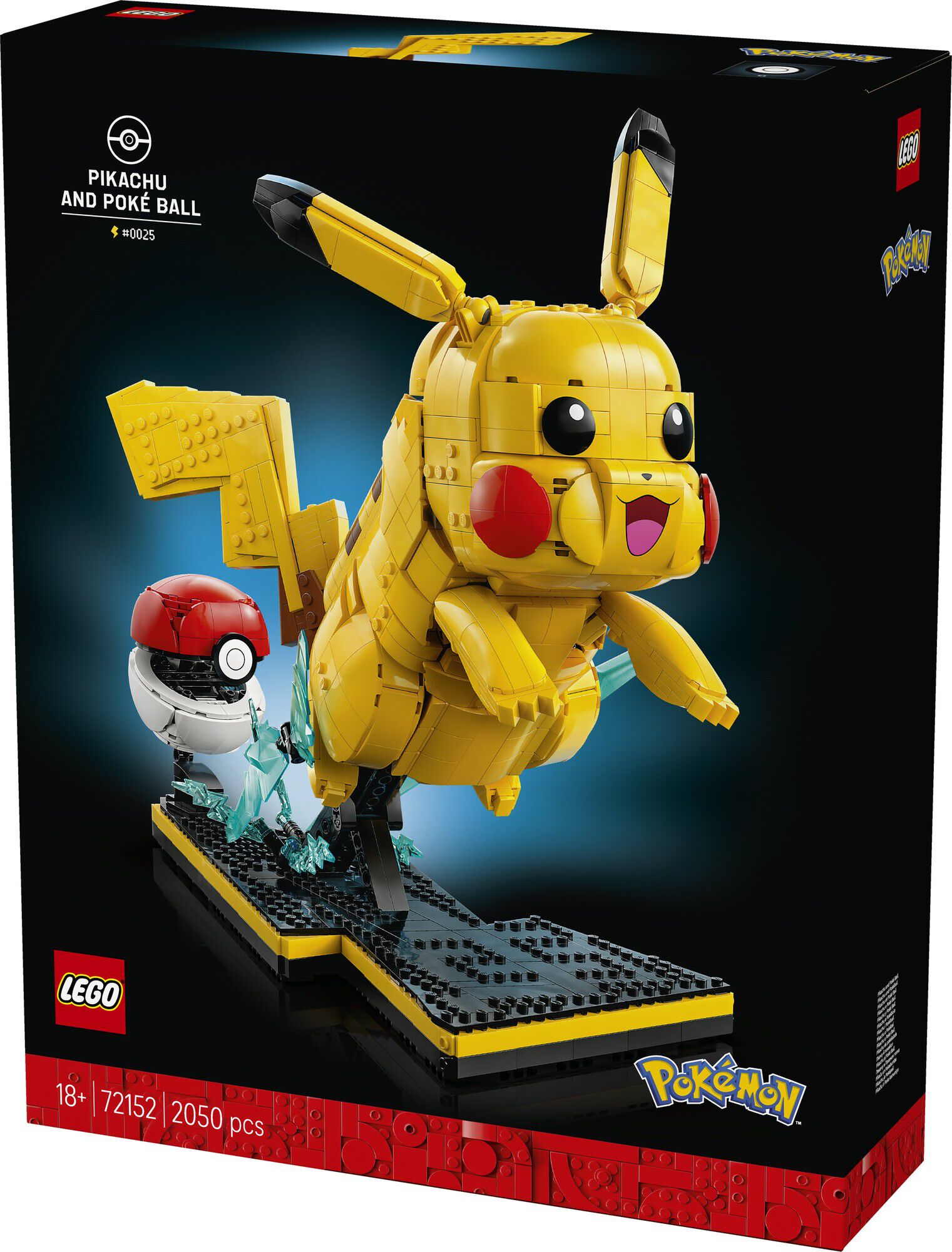 72152 Pikachu og Poke Ball