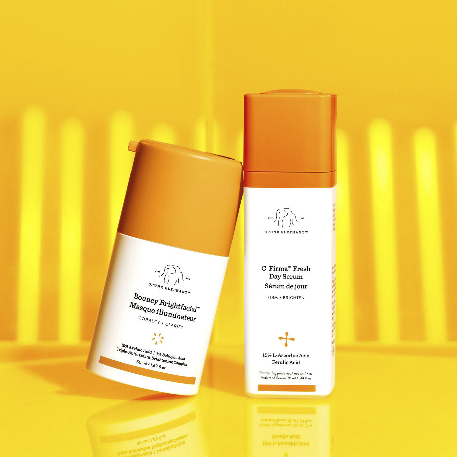 Bouncy Brightfacial - Clarifying face mask