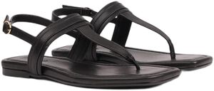 CARINI - SOFT LEATHER SANDAL / RUBBER SOLE