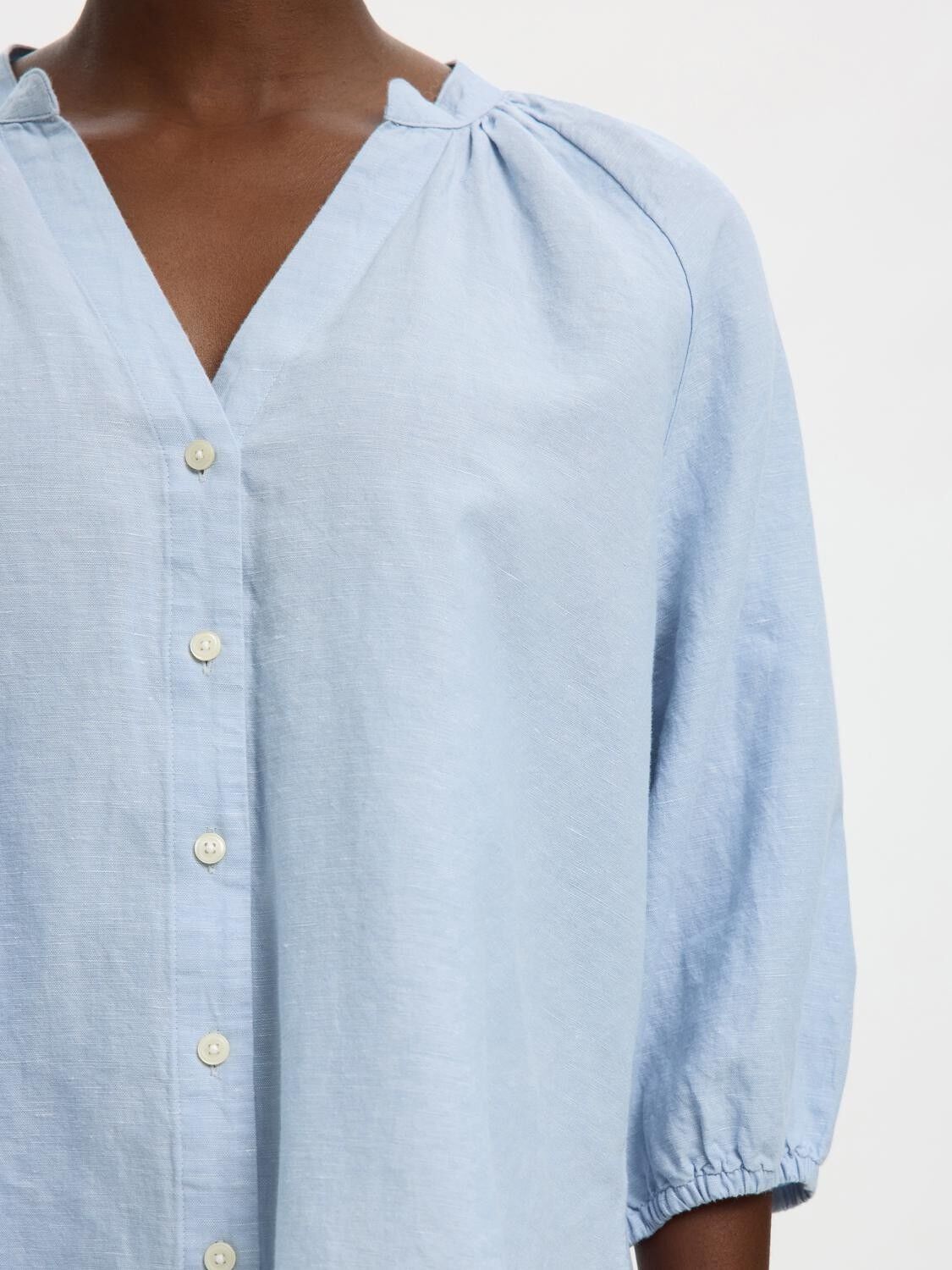SLWCLEO-ALBERTA LINEN BLEND SHIRT N