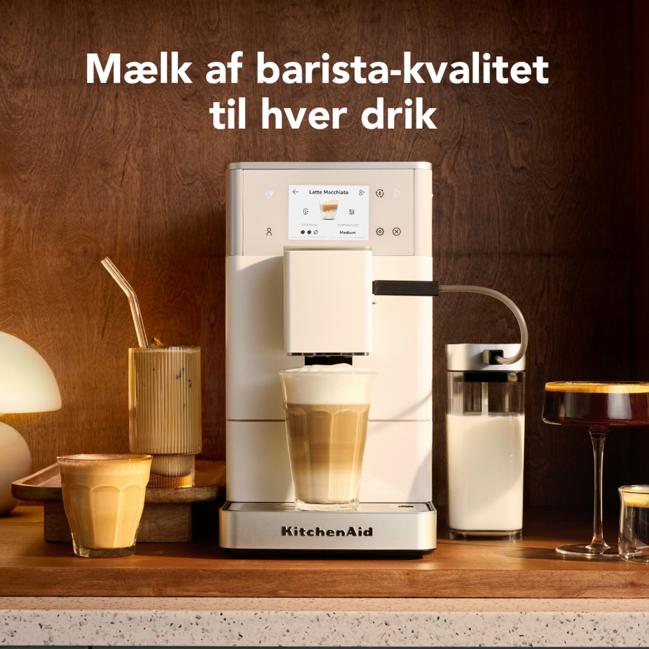 KF4 Fuldautomatisk Espressomaskine - Porcelain