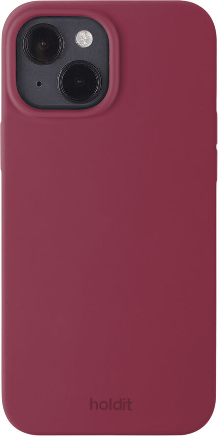 Silicone Case iPhone 15 Red Velvet