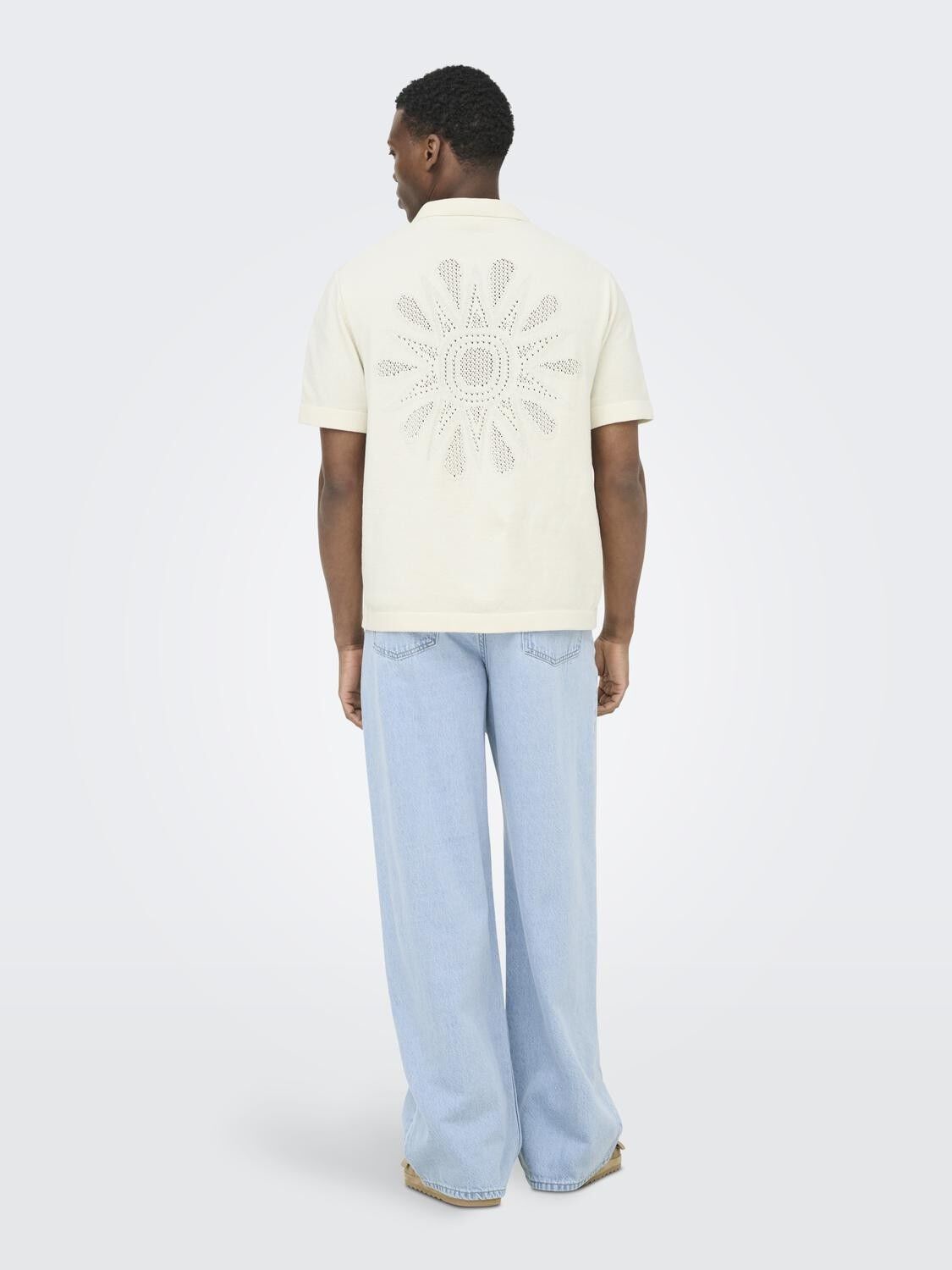 ONSJAM LIFE REG SS SHIRT KNIT
