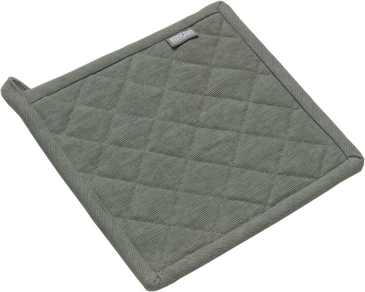 Grydelap 22,5x22,5 cm Olivengrøn