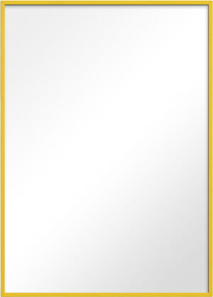 Yellow Wood Mirror