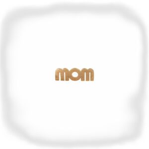Wow Mom Ørering - Forgyldt