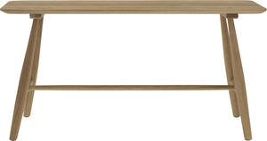 Bænk 90x28x45 cm Naturolieret Eg