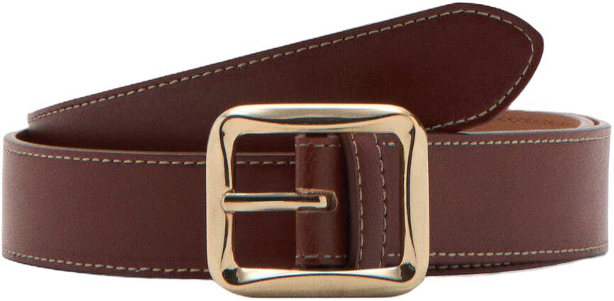 Square buckle belt