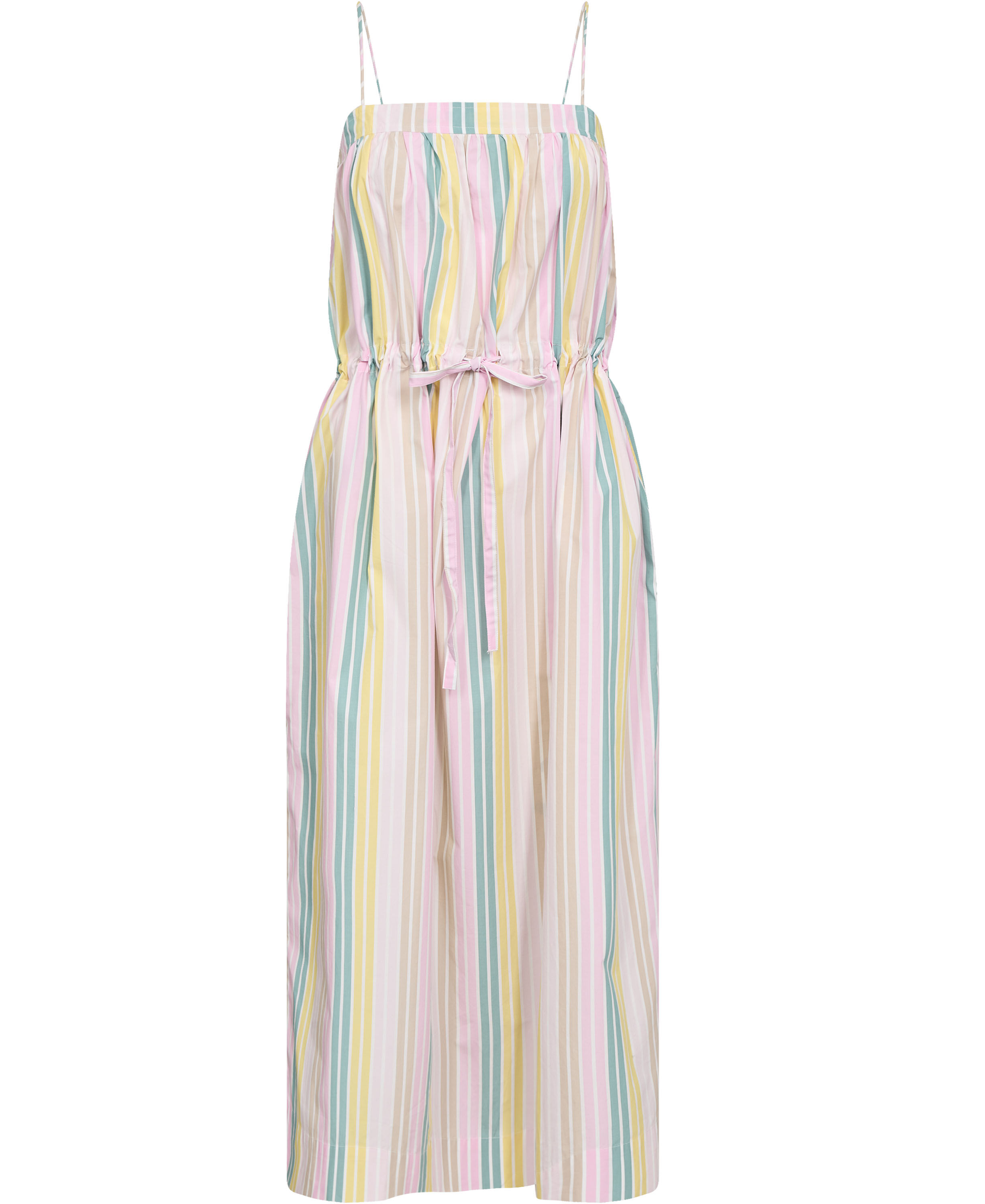 Stripe Cotton Maxi Stropkjole