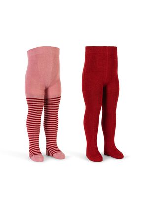 2 PACK GLITTER TIGHTS