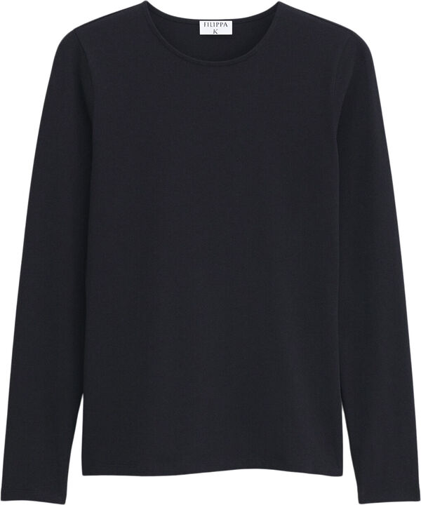 Cotton Stretch Long Sleeve