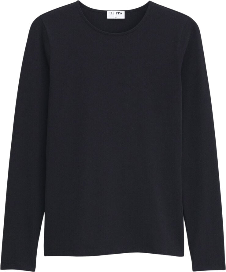 Cotton Stretch Long Sleeve