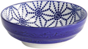 Nippon Blå fad 9,5x3cm Stjerne