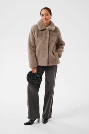KArosa Fake Fur Jacket