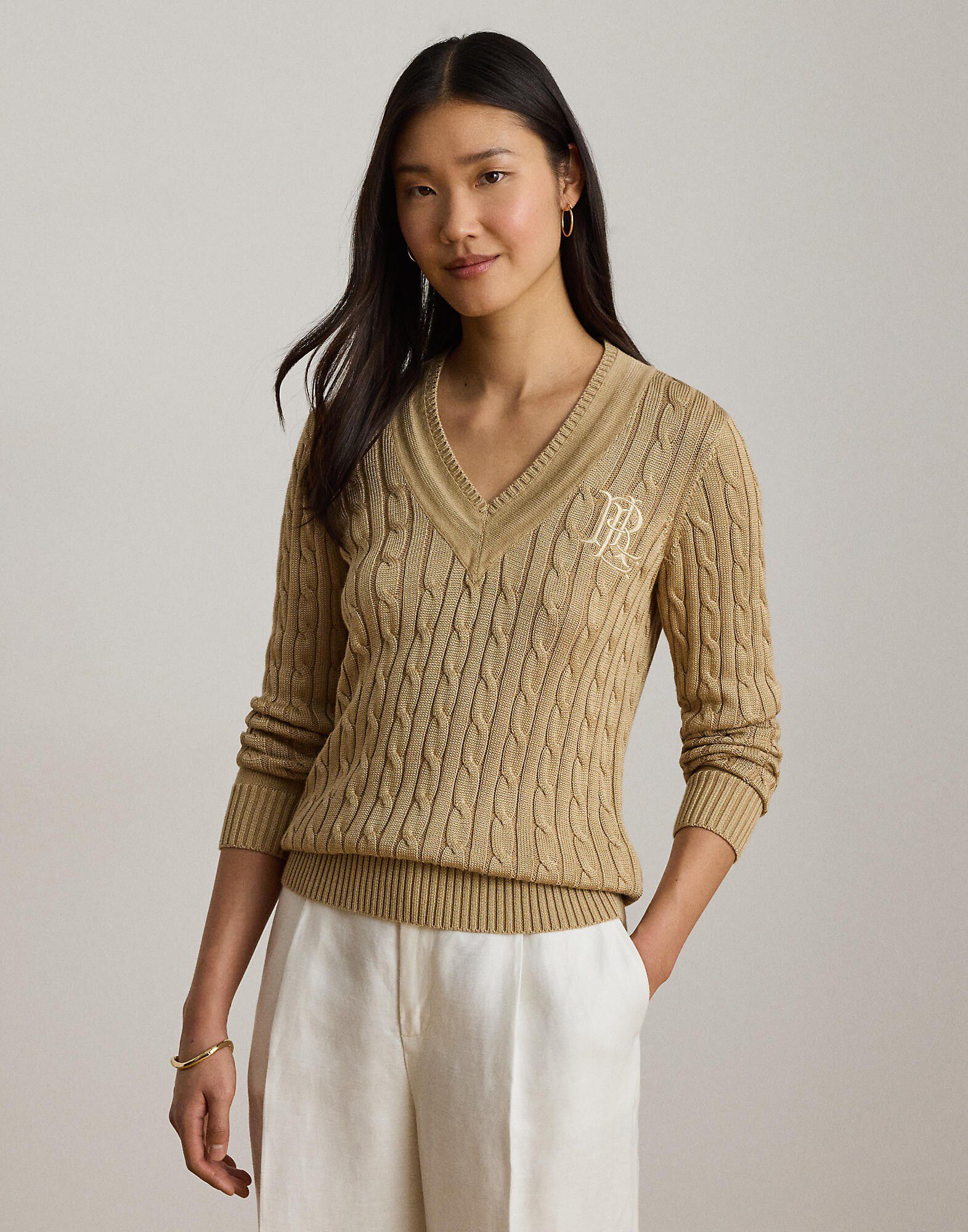 Cable-Knit Cricket Sweater