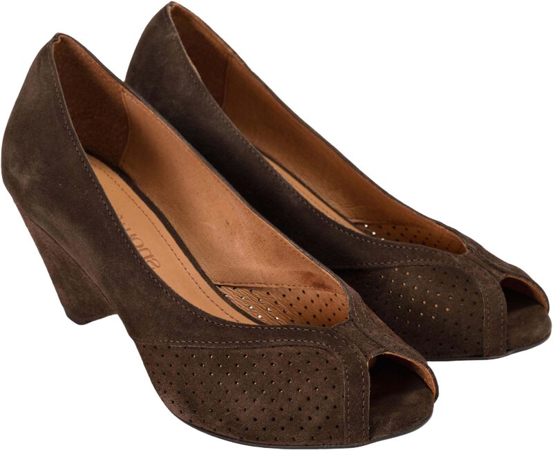 Tiffany Stiletto Calf Suede