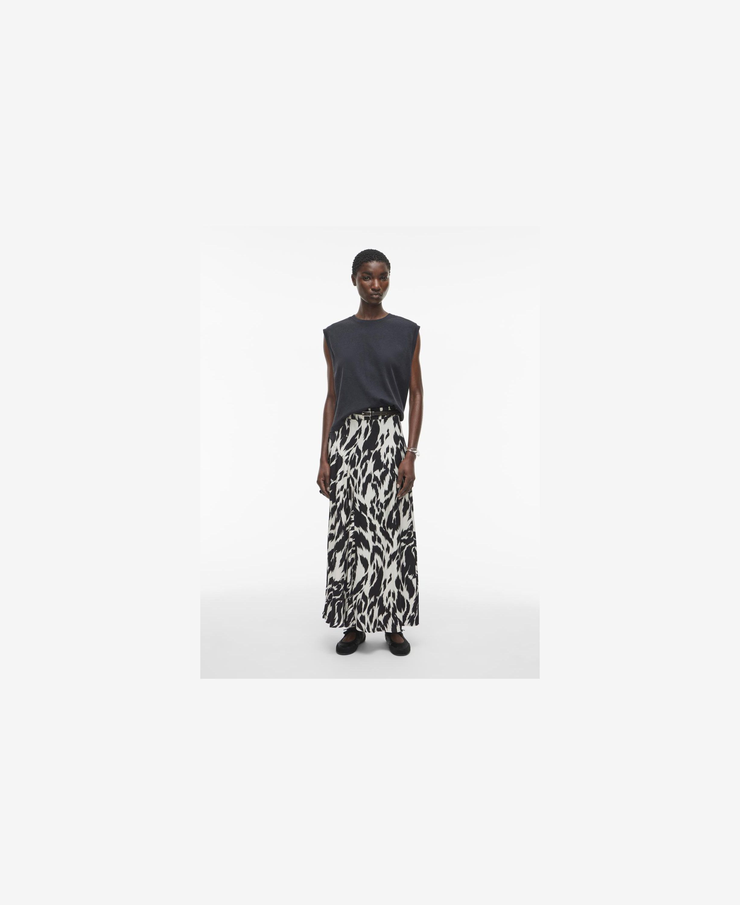 ROUSHIANA HW MIDI SKIRT